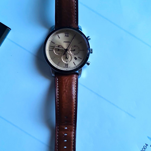 Fossil coachman braun leder - fossil,