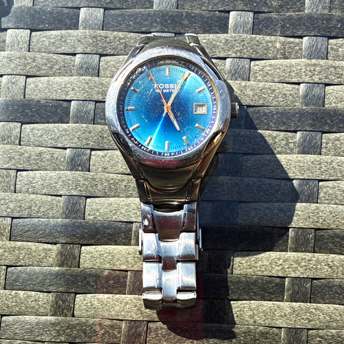 Fossil blue herren - quarz, uhr