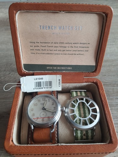 Fossil trench herrenuhr neu - ,