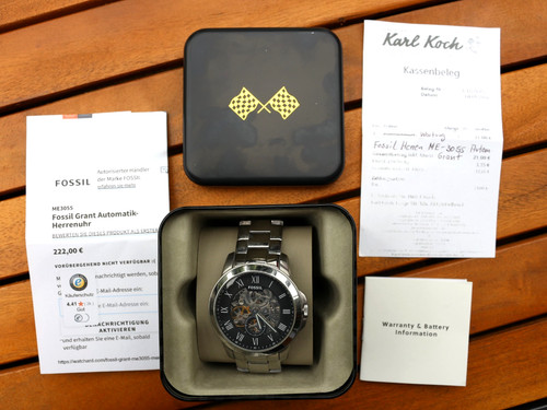 Fossil grant herren - fossil,