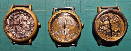 Drei fossil vintage - fossil, uhren