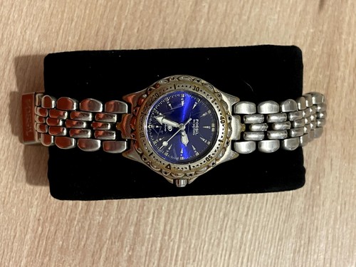 Fossil blue herrenuhr - herrenuhr, vintage