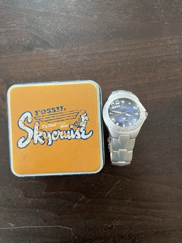 Fossil blue armbanduhr - blue,