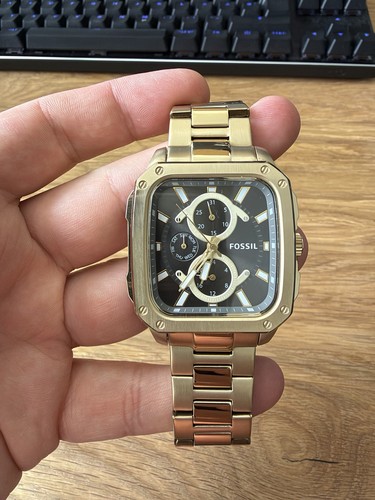 Fossil uhr goldfarben - fossil,