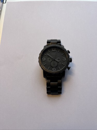 Schwarze fossil herren - schwarze,