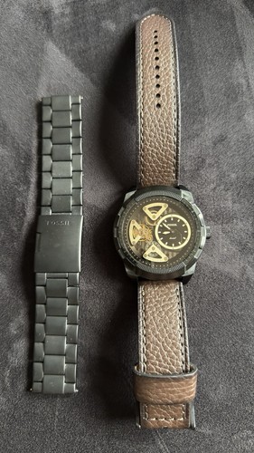 Fossil armbanduhr edelstahl - fossil,