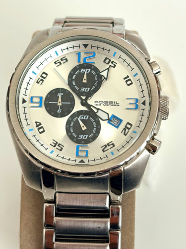 Fossil blue chronograph - fossil,