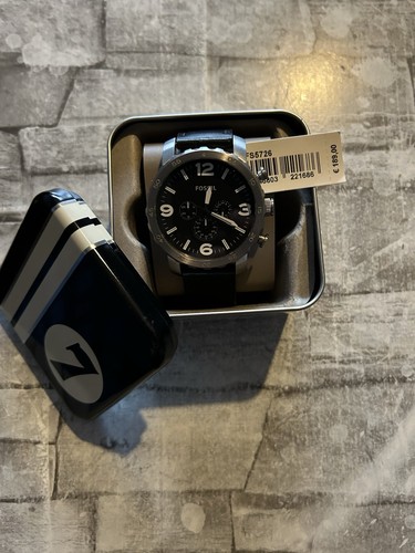 Fossil uhr lederarmband - fossil,