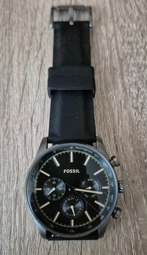 Fossil uhr herren schwarz - herren,