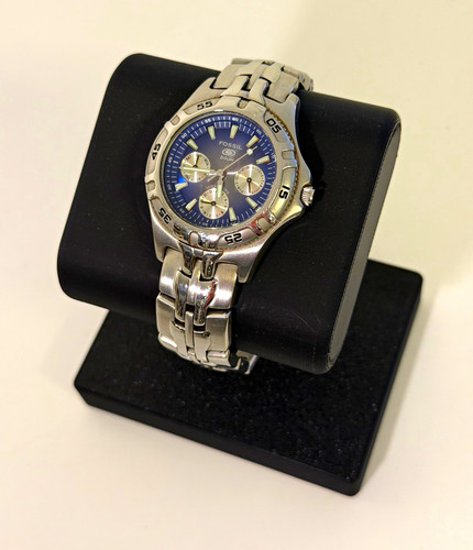 Fossil blue 8795 - fossil, herrenuhr